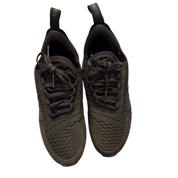 Nike Air Max 270 Women’s Size 7 Black/Black-Black AH6789-006 Excellent W/Box - Picture 5 of 11